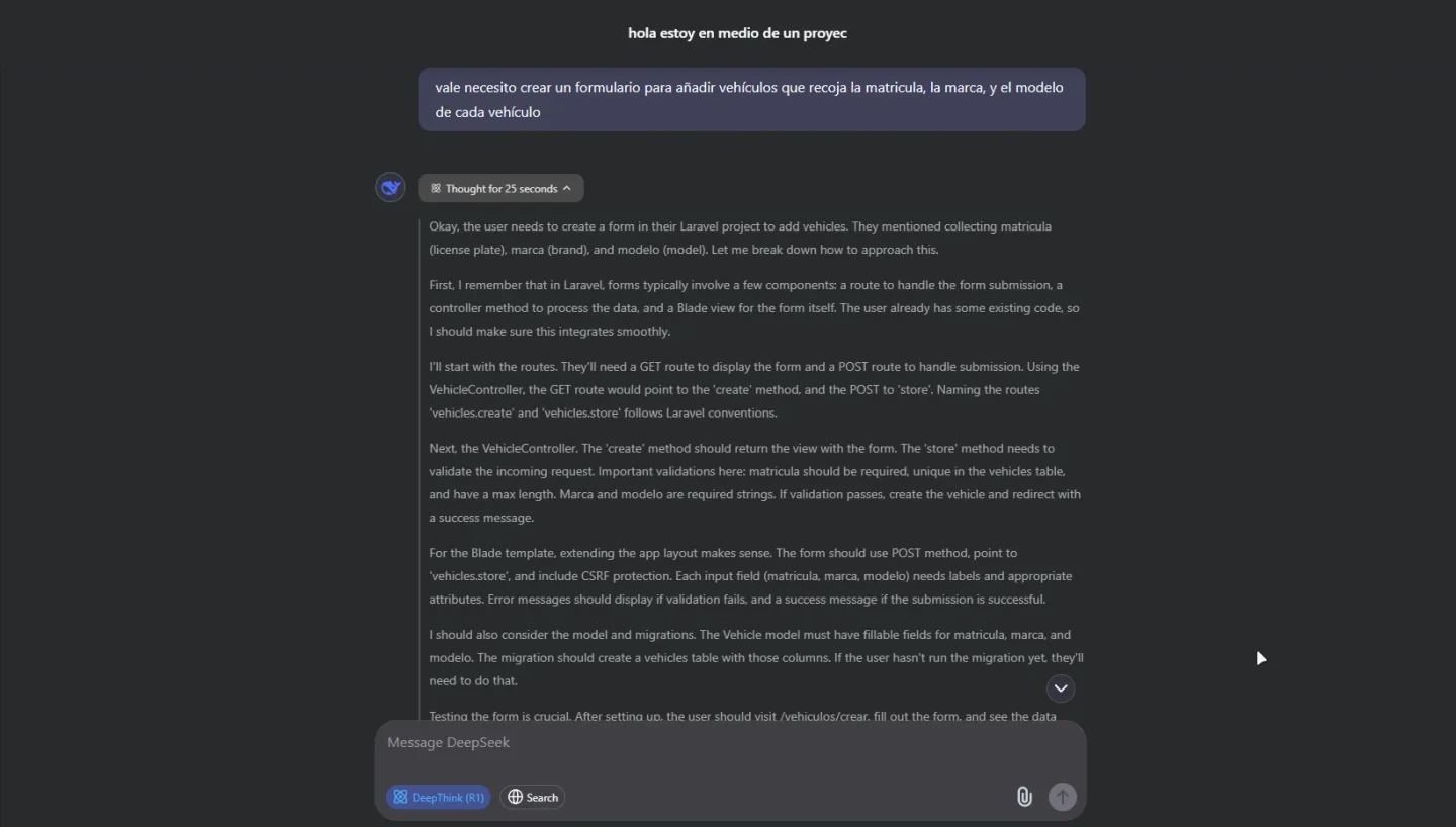 DeepSeek Example