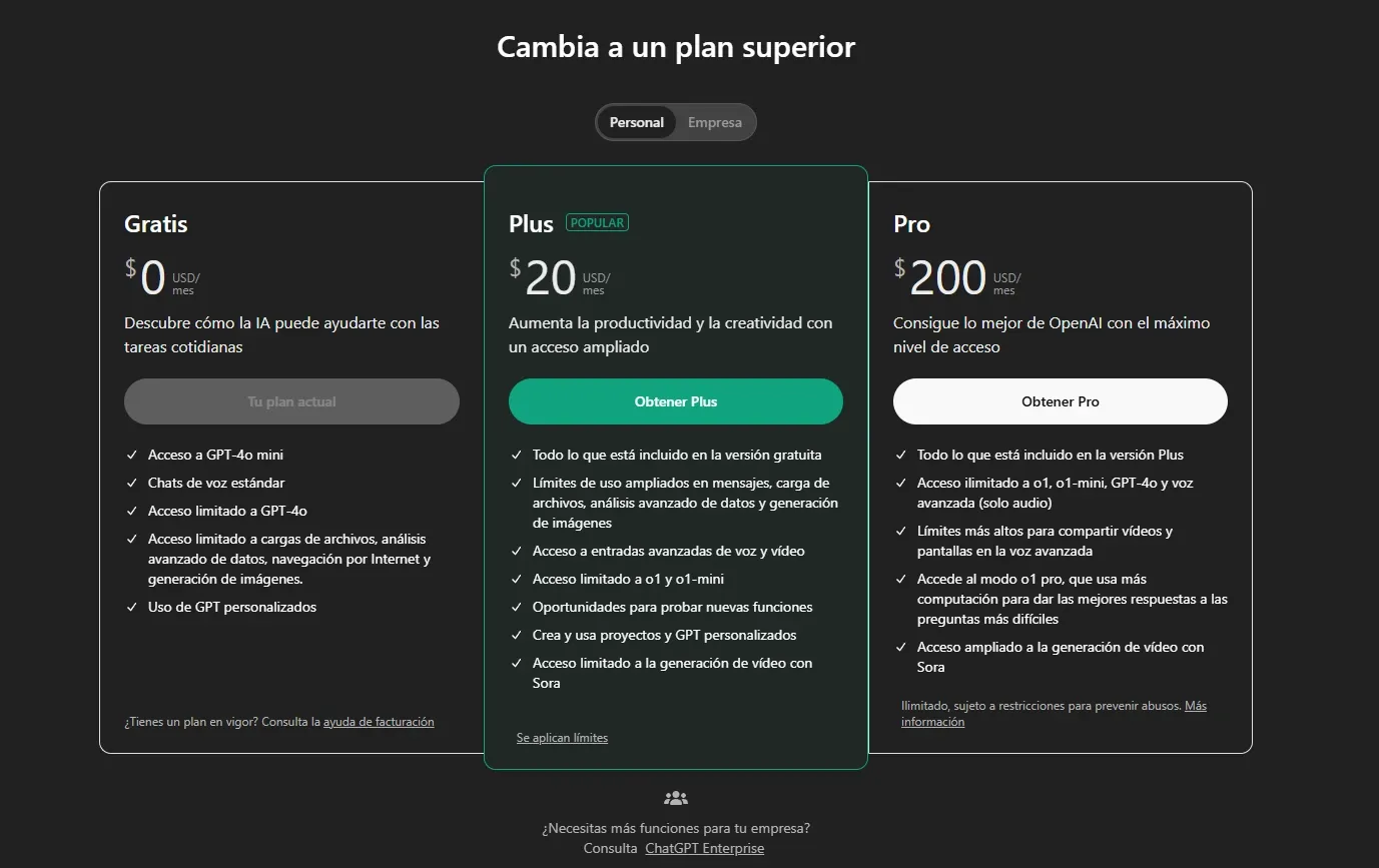 ChatGPT Plus Plan
