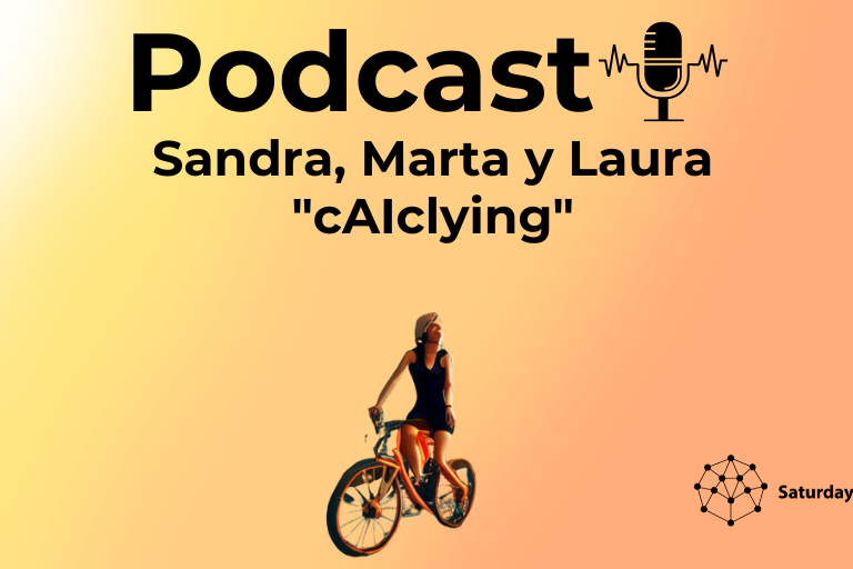 mujer en bicicleta, titulo podcast